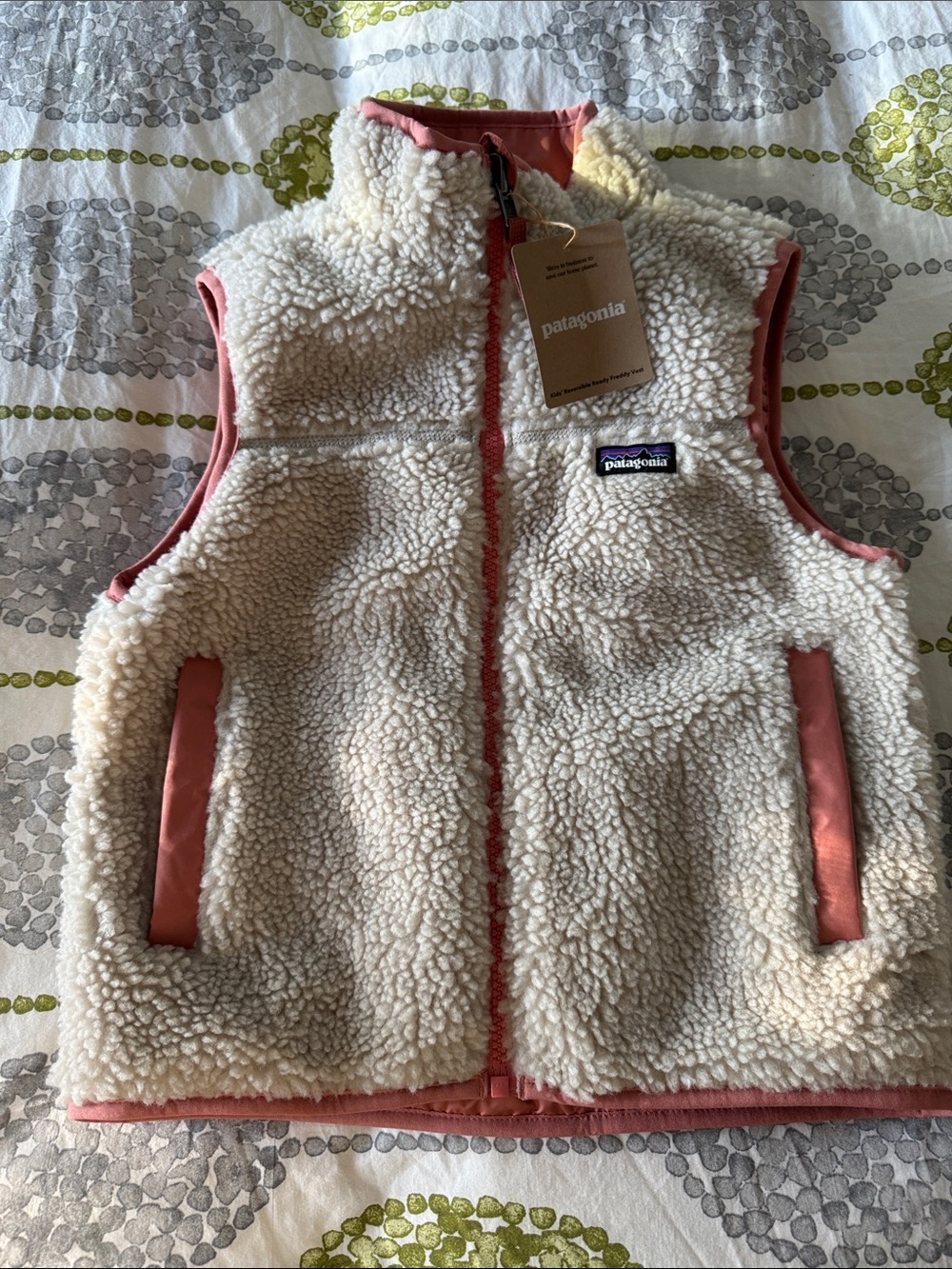 NWT Patagonia Kids’ Reversible Ready Freddy Vest